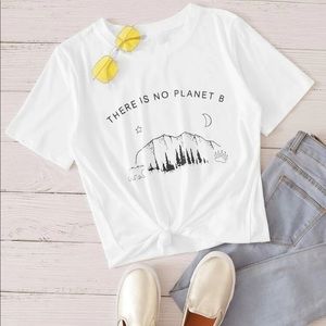 LIKE NEW | Cropped Tee